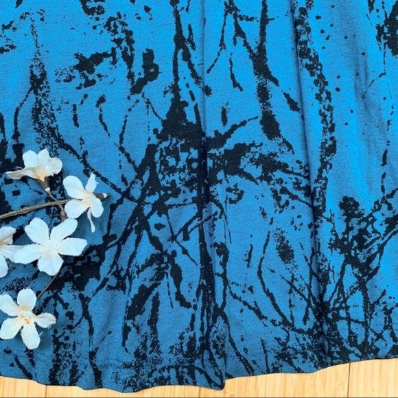 NOMADIC TRADERS forest silhouette dress, M. - Picture 2 of 5